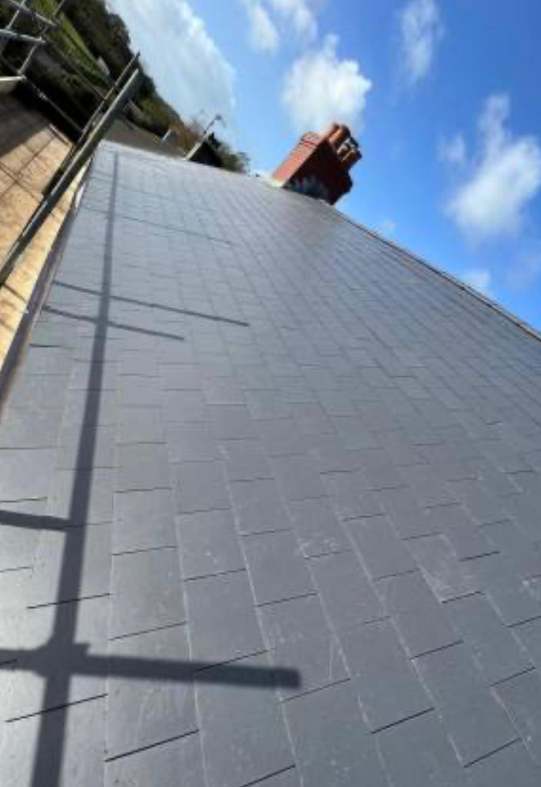 Fibre Cement Slate Roof — roofing work in the South