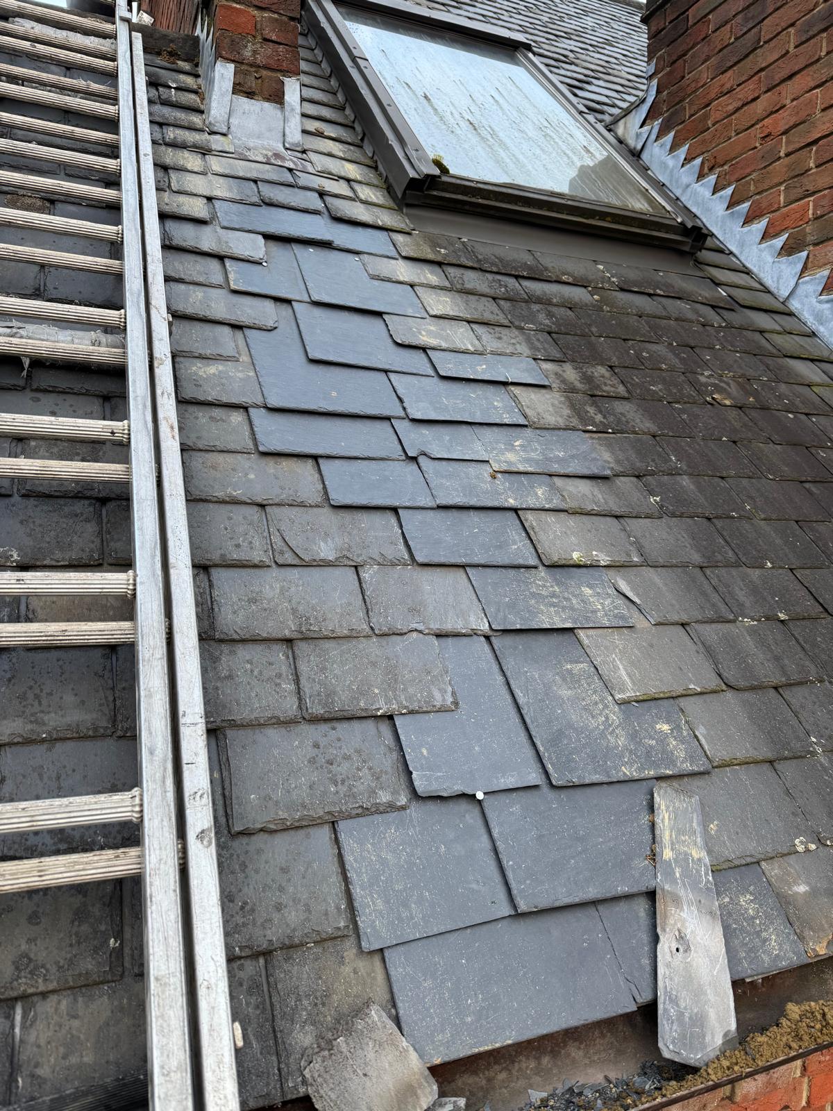 Natural Slate Roof Repairs — South of England