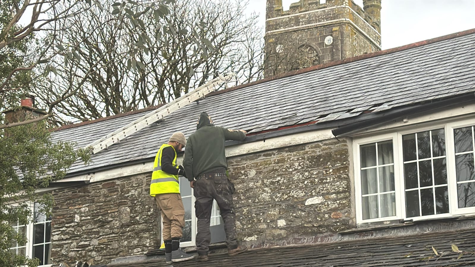 Period Cottage Roof Repairs — roofing work in the South