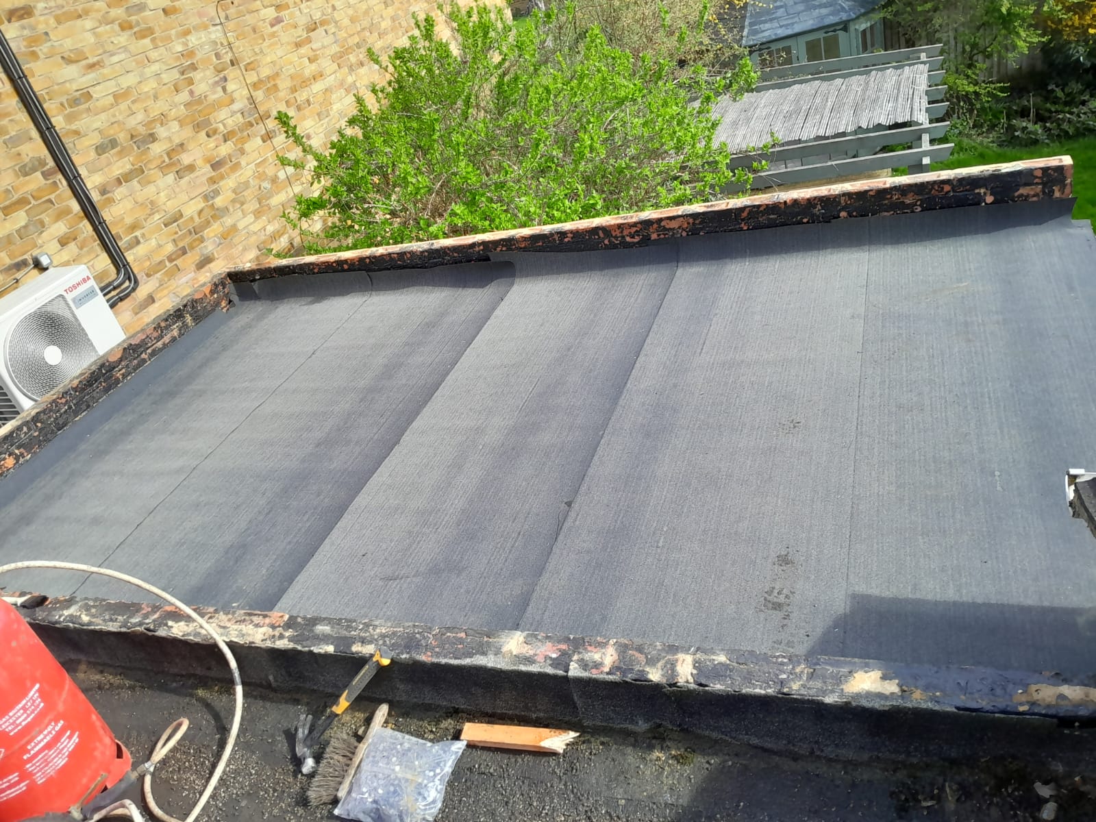 Flat Roof Replacement — South of England