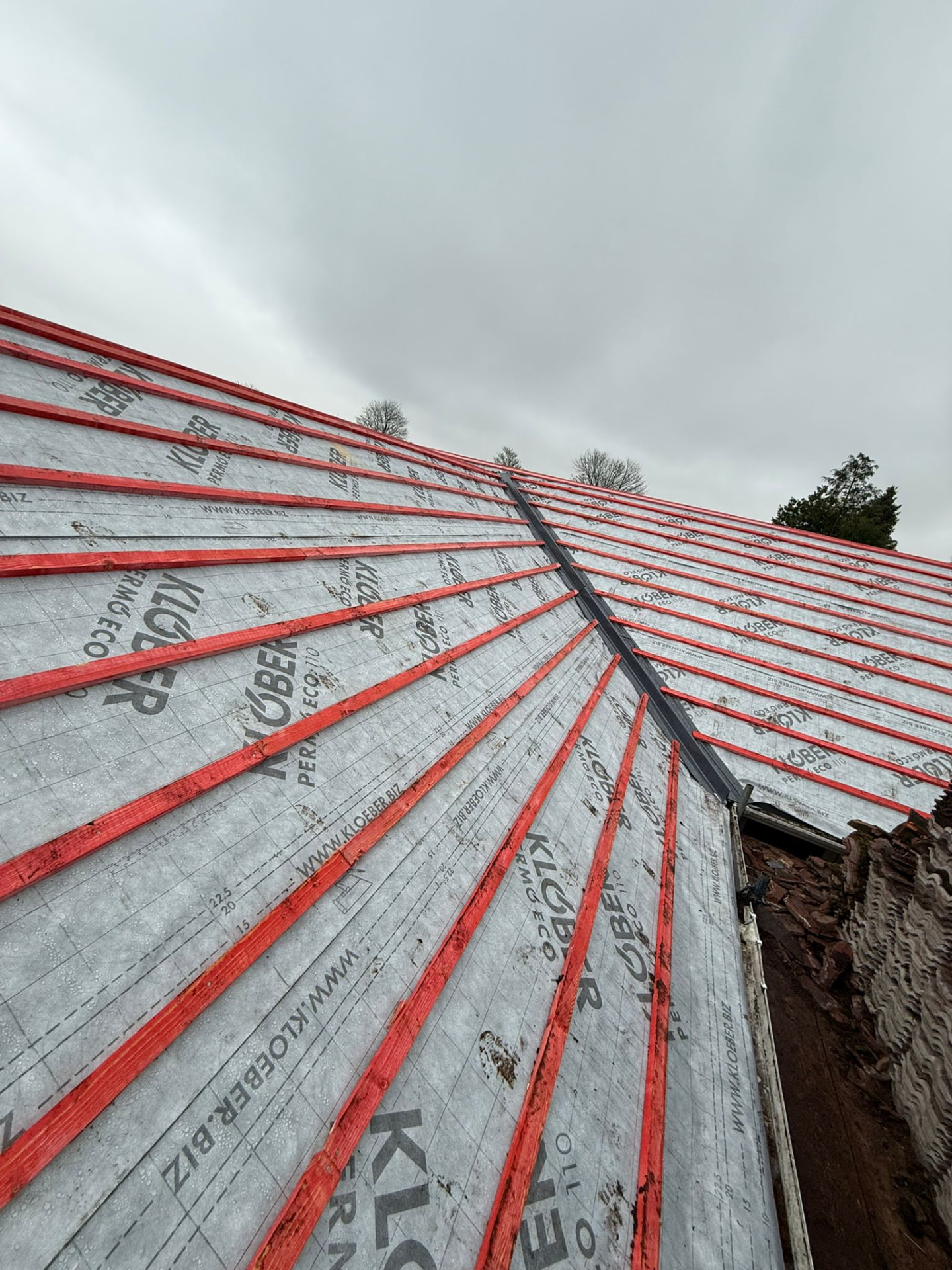 Klöber Membrane & Batten Out — roofing work in the South