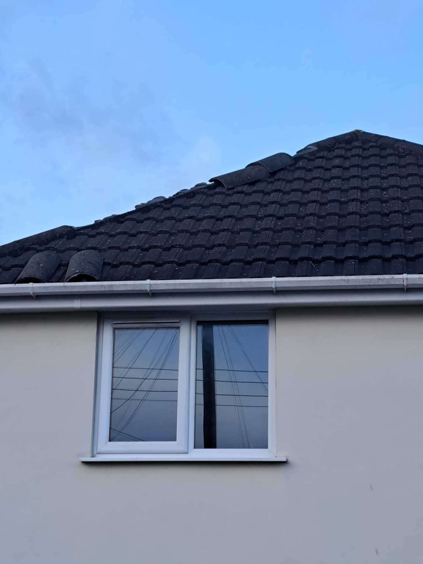 Slipped Ridge Tile Repair — roofing work in the South