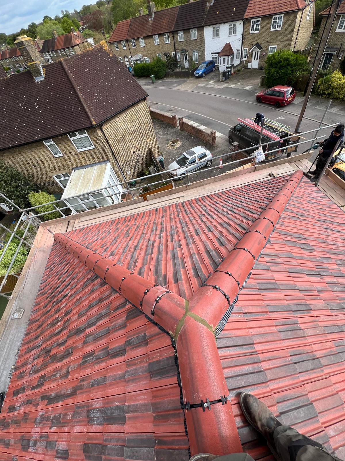 Rosemary Tile Re-roof — roofing work in the South