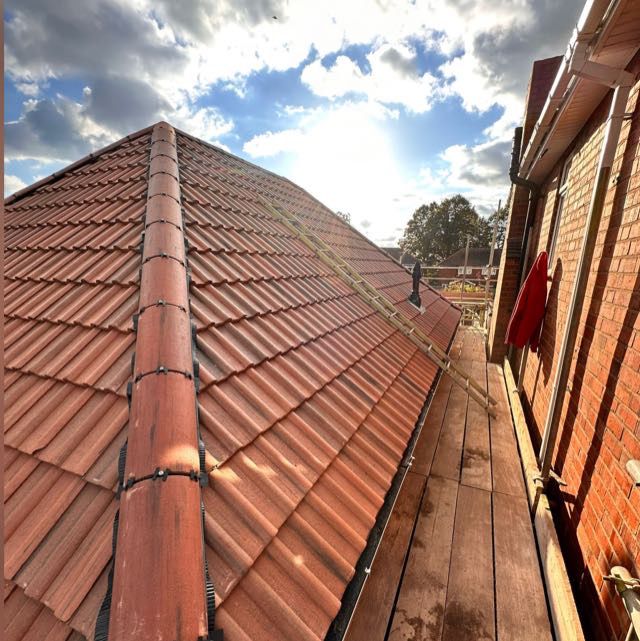 Full Tiled Re-roof — roofing work in the South