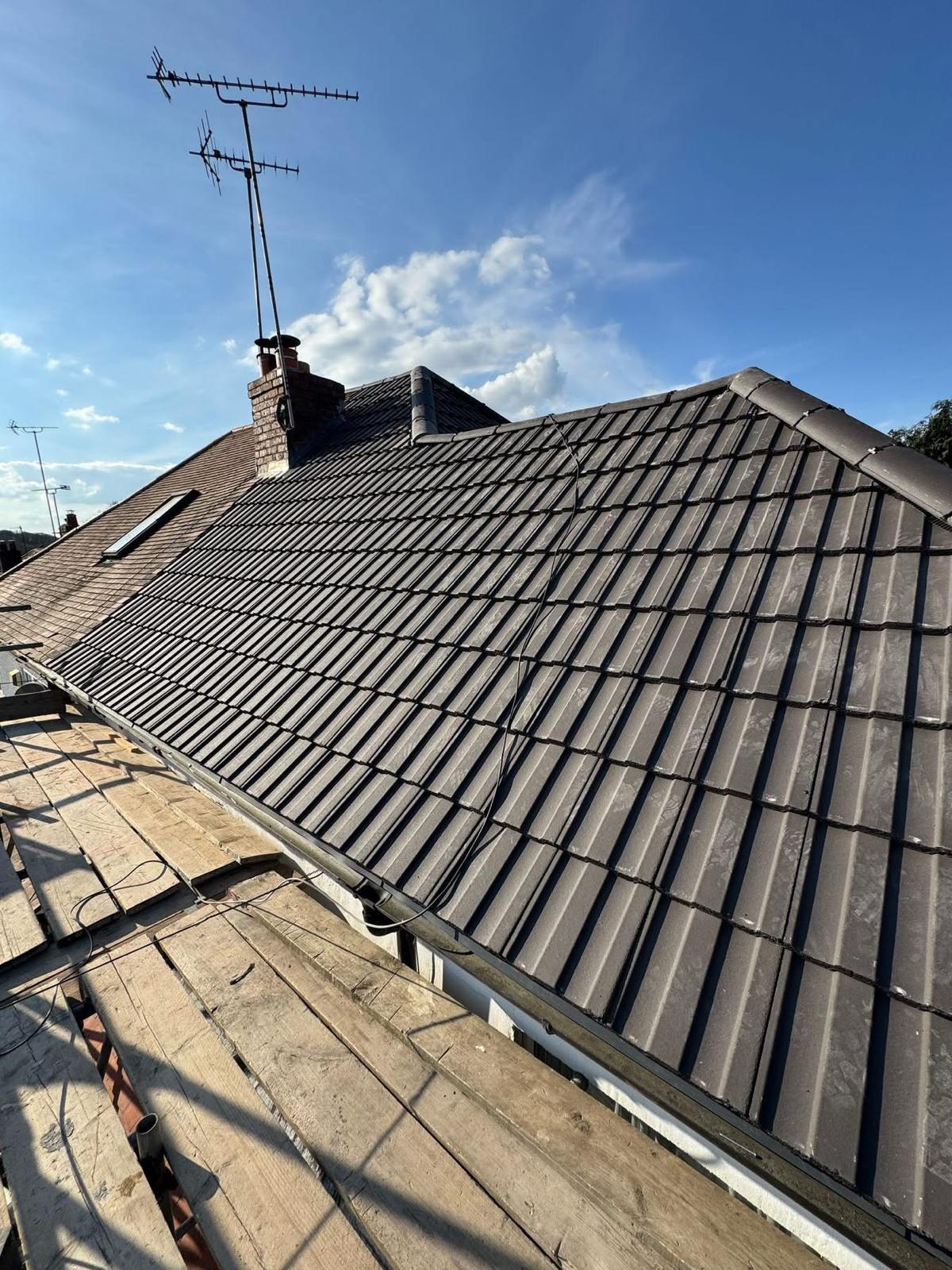 Half-Roof Replacement — roofing work in the South