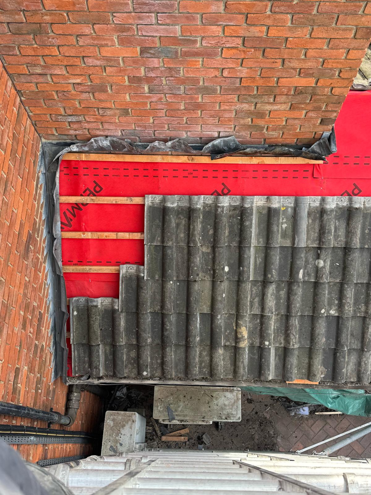 Lead Abutment & Underlay Renewal — roofing work in the South